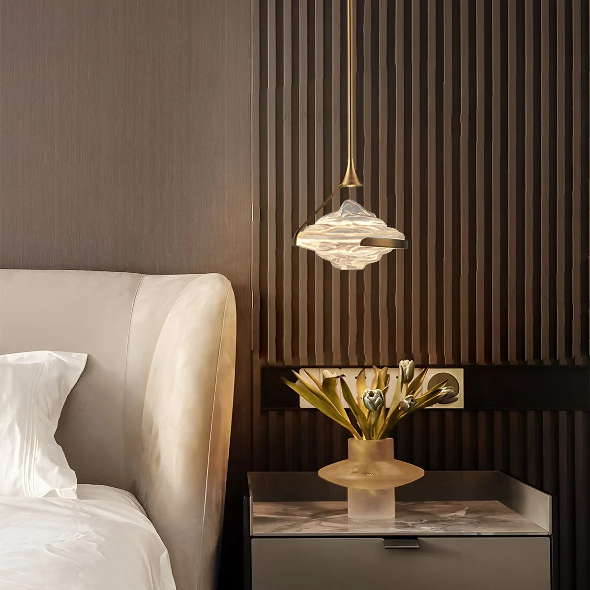Feyran Modern Luxury Hill Glass Pendant Light