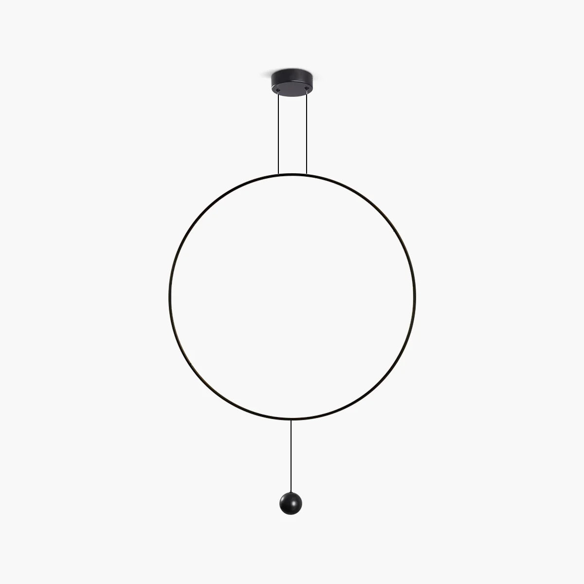 Feyran Modern Minimalist Circular Halo Pendant Light