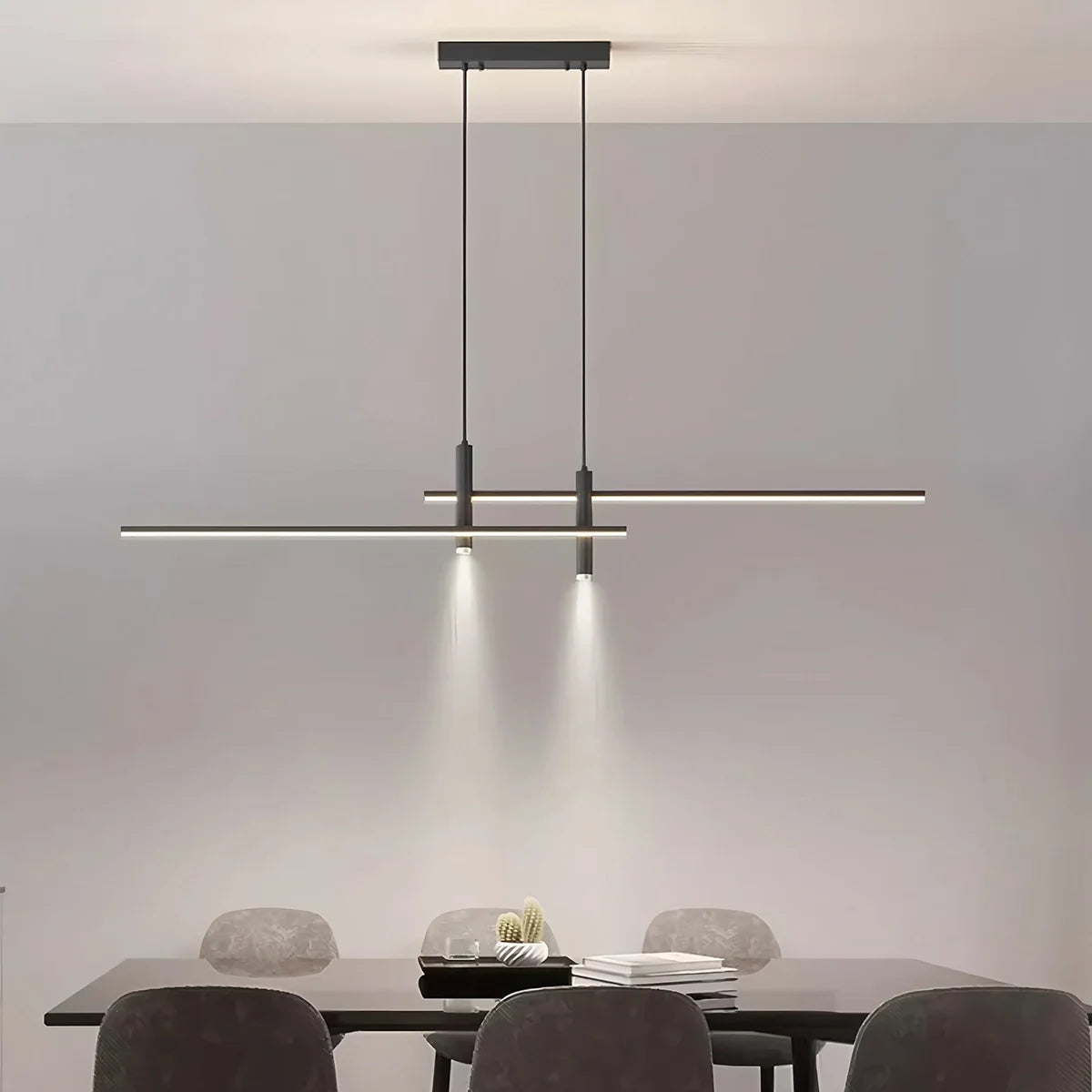 Feyran Modern Minimalist Linear LED Pendant Light