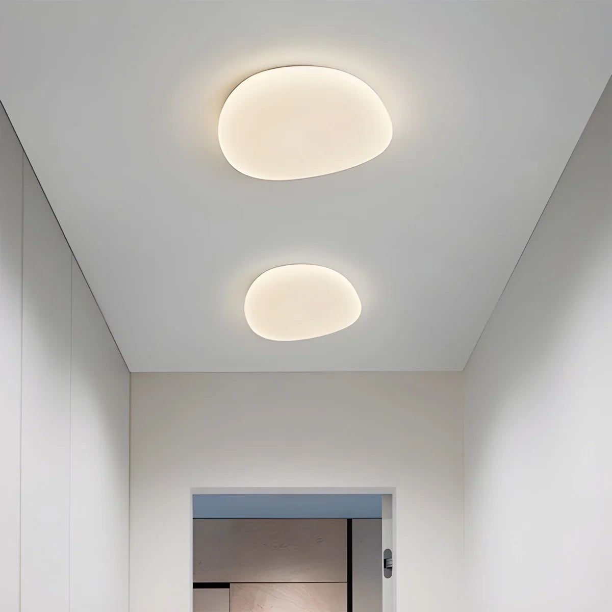 Feyran Modern Pebbles Shape Ceiling Light
