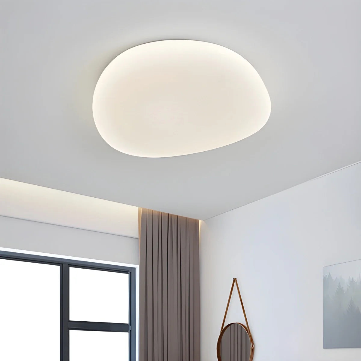 Feyran Modern Pebbles Shape Ceiling Light