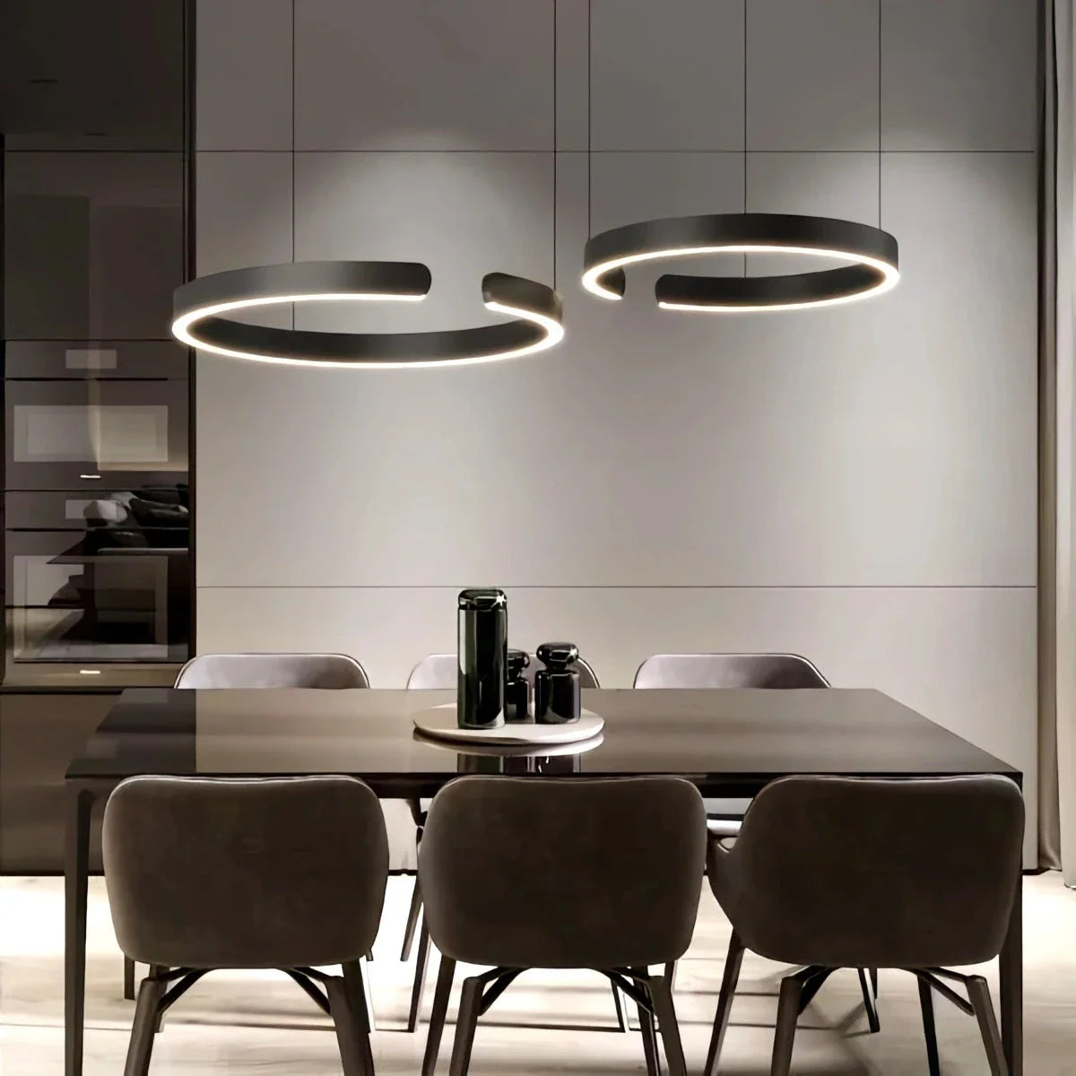 Feyran Modern Ring LED Chandelier for Living Room