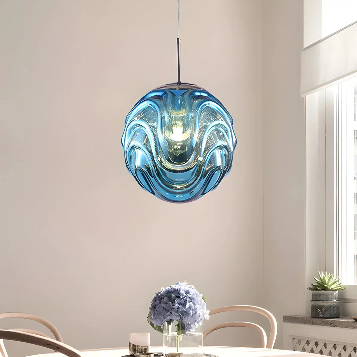Feyran Modern Sphere Pendant Light for Kitchen Dining Room