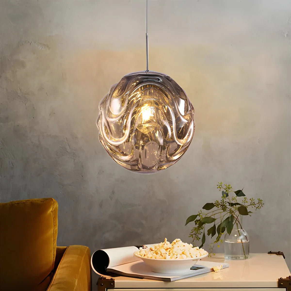 Feyran Modern Sphere Pendant Light for Kitchen Dining Room