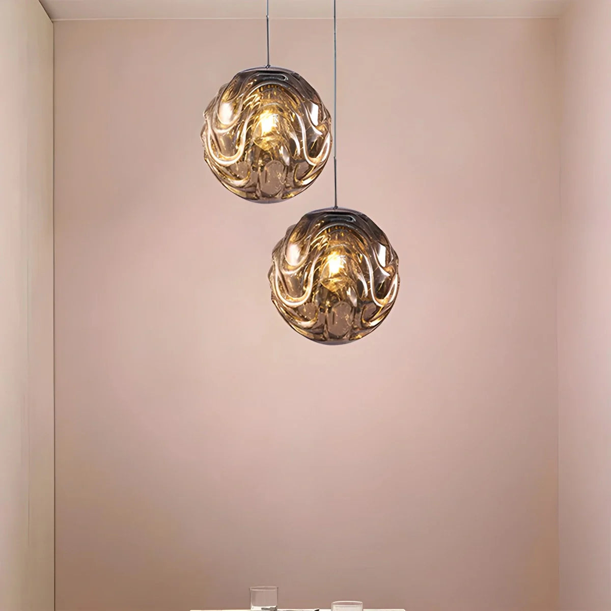 Feyran Modern Sphere Pendant Light for Kitchen Dining Room