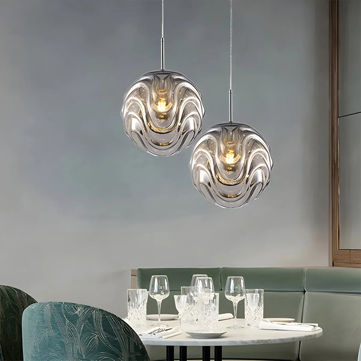 Feyran Modern Sphere Pendant Light for Kitchen Dining Room
