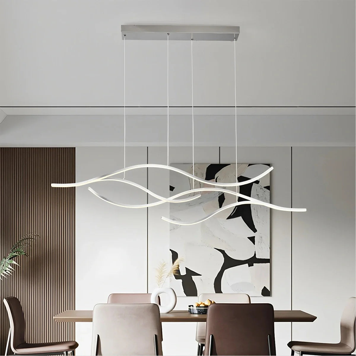 Feyran Modern Waves Hanging Pendant Light