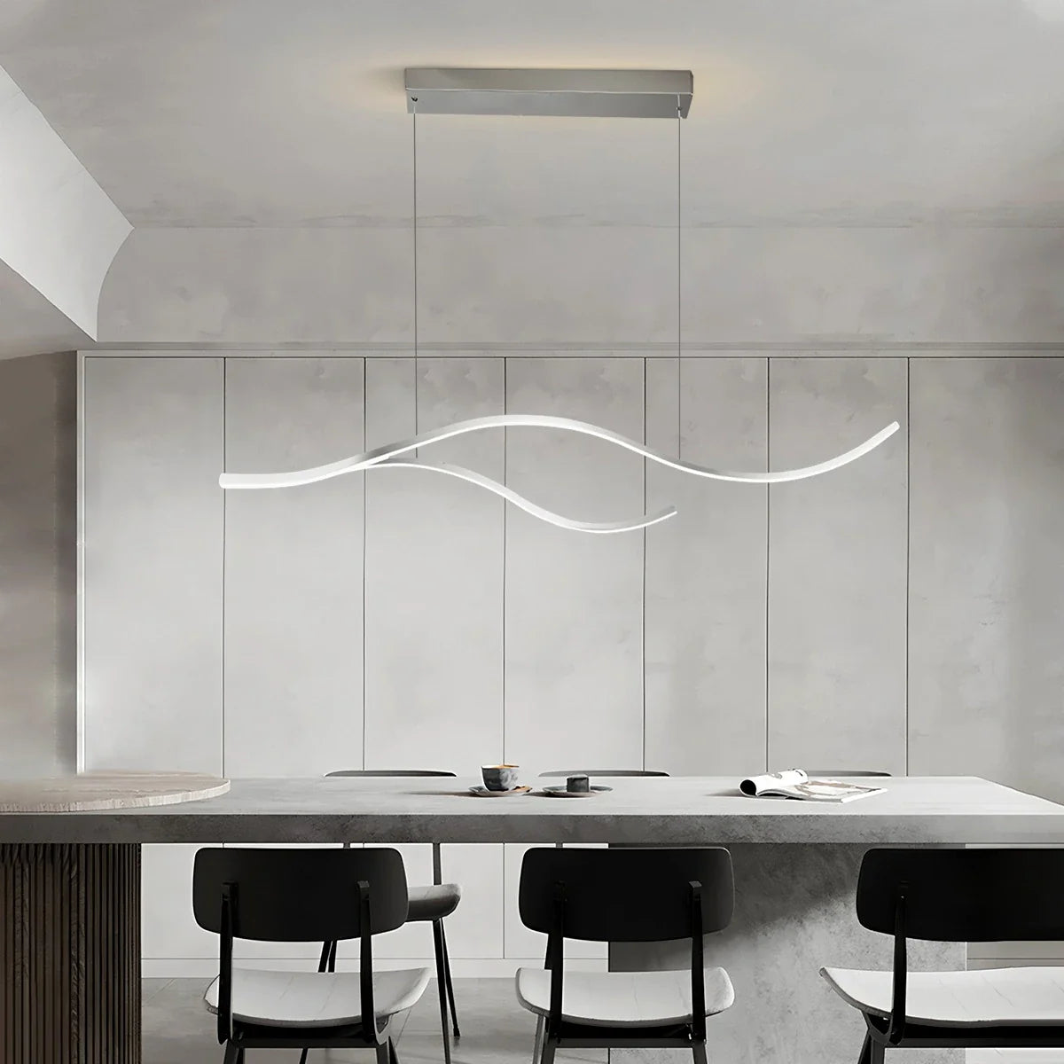 Feyran Modern Waves Hanging Pendant Light