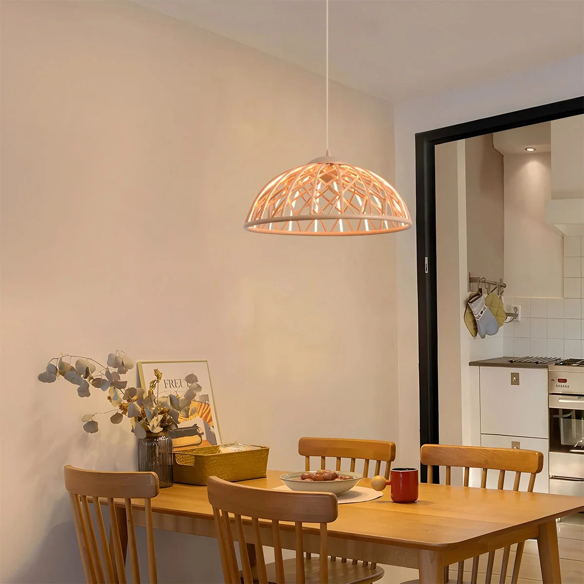 Feyran Modern Woven Mesh Art Pendant Light