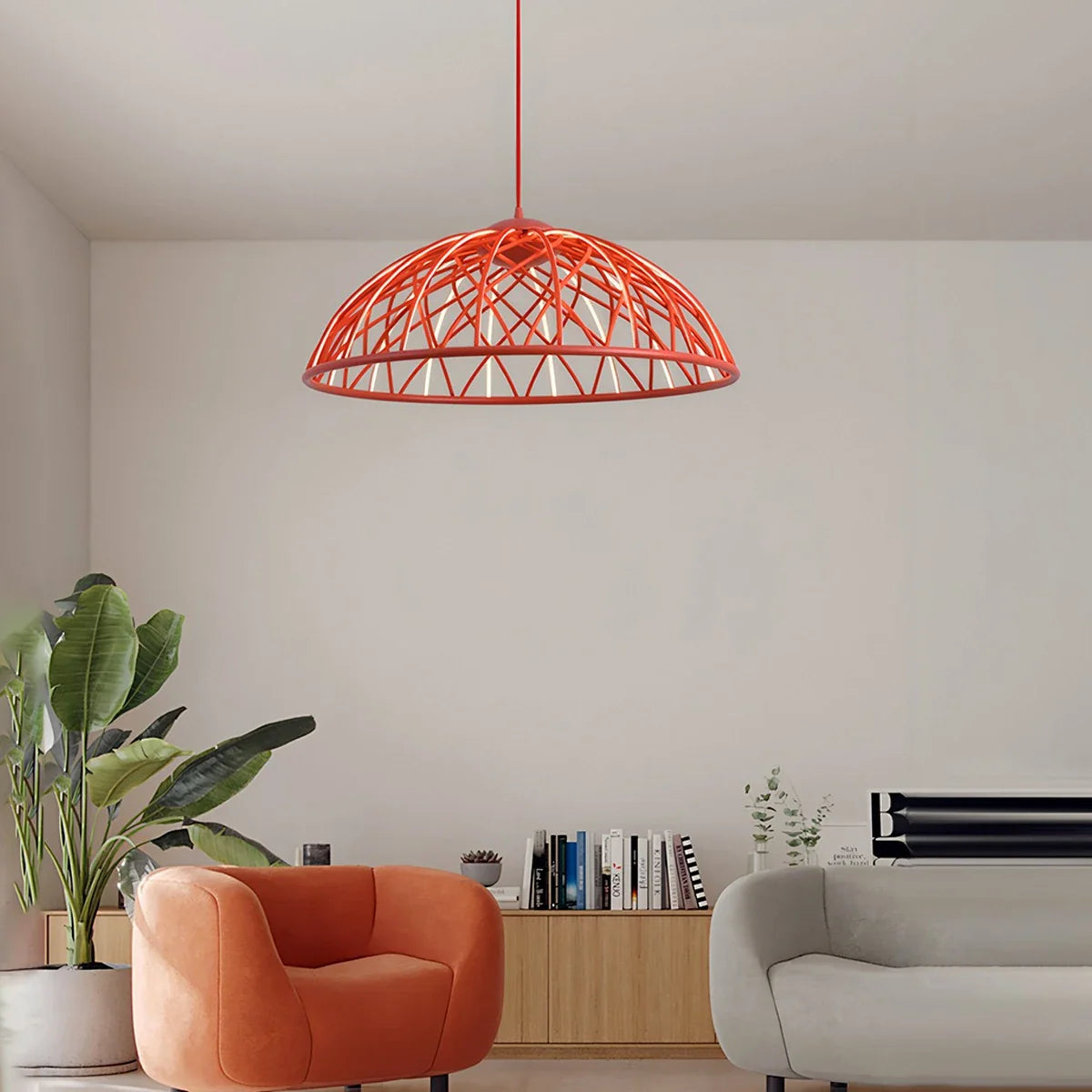 Feyran Modern Woven Mesh Art Pendant Light