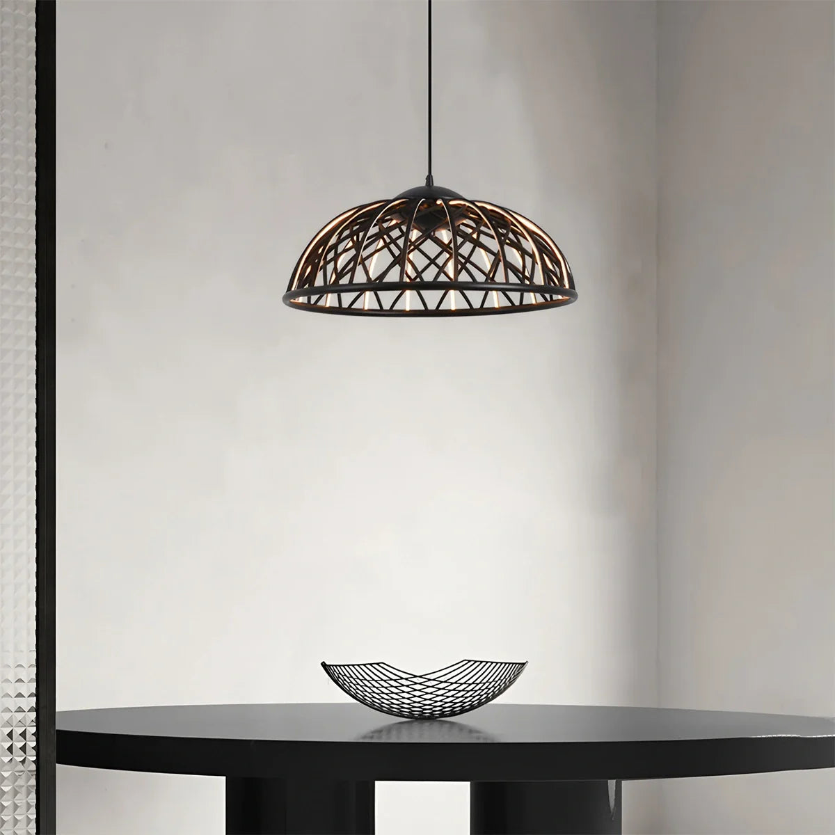 Feyran Modern Woven Mesh Art Pendant Light