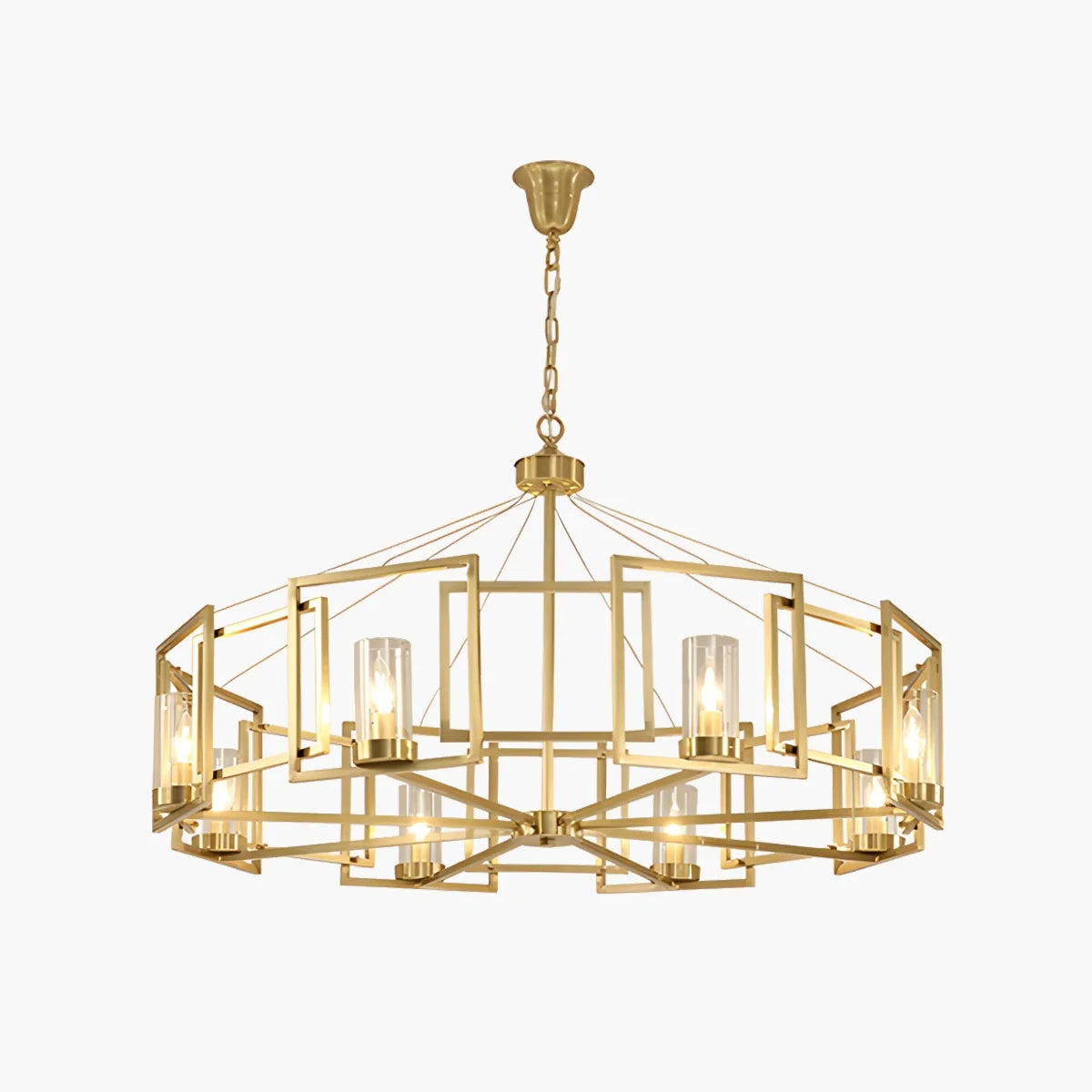 Feyran Modern Luxury All Copper Chandelier
