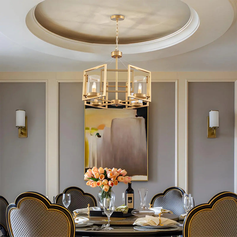 Feyran Modern Luxury All Copper Chandelier
