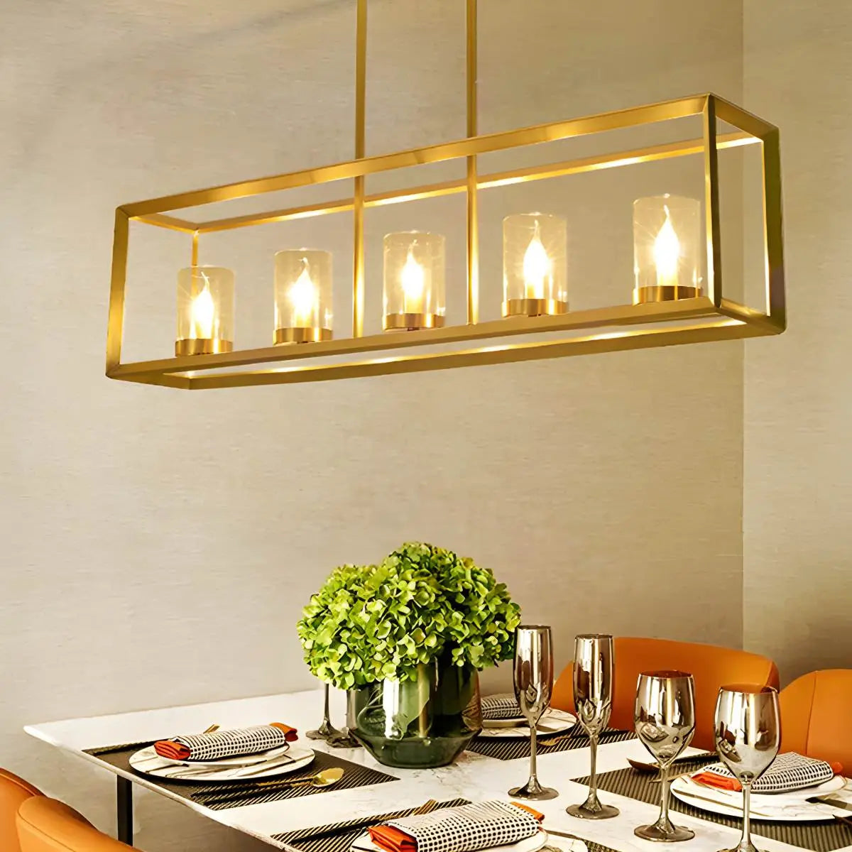 Feyran Modern Luxury All Copper Chandelier