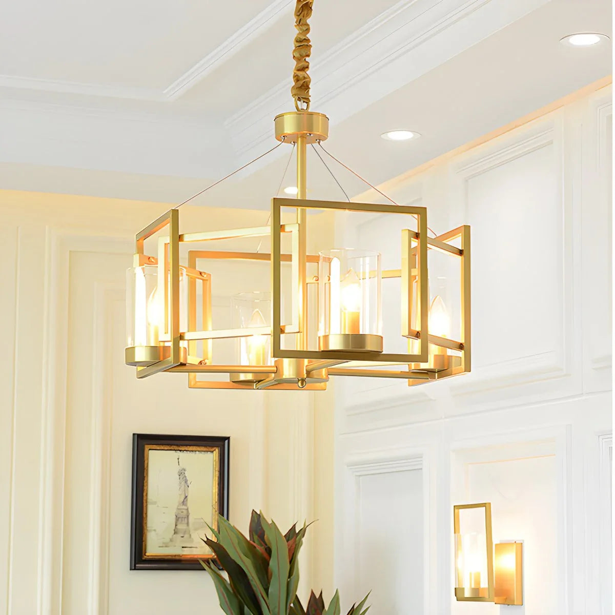 Feyran Modern Luxury All Copper Chandelier