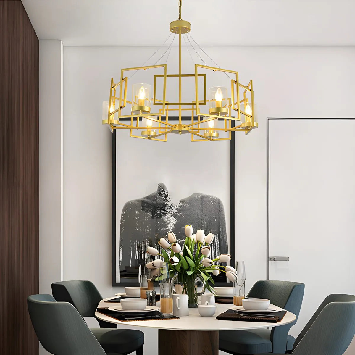 Feyran Modern Luxury All Copper Chandelier