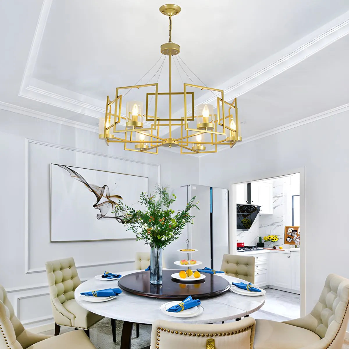 Feyran Modern Luxury All Copper Chandelier