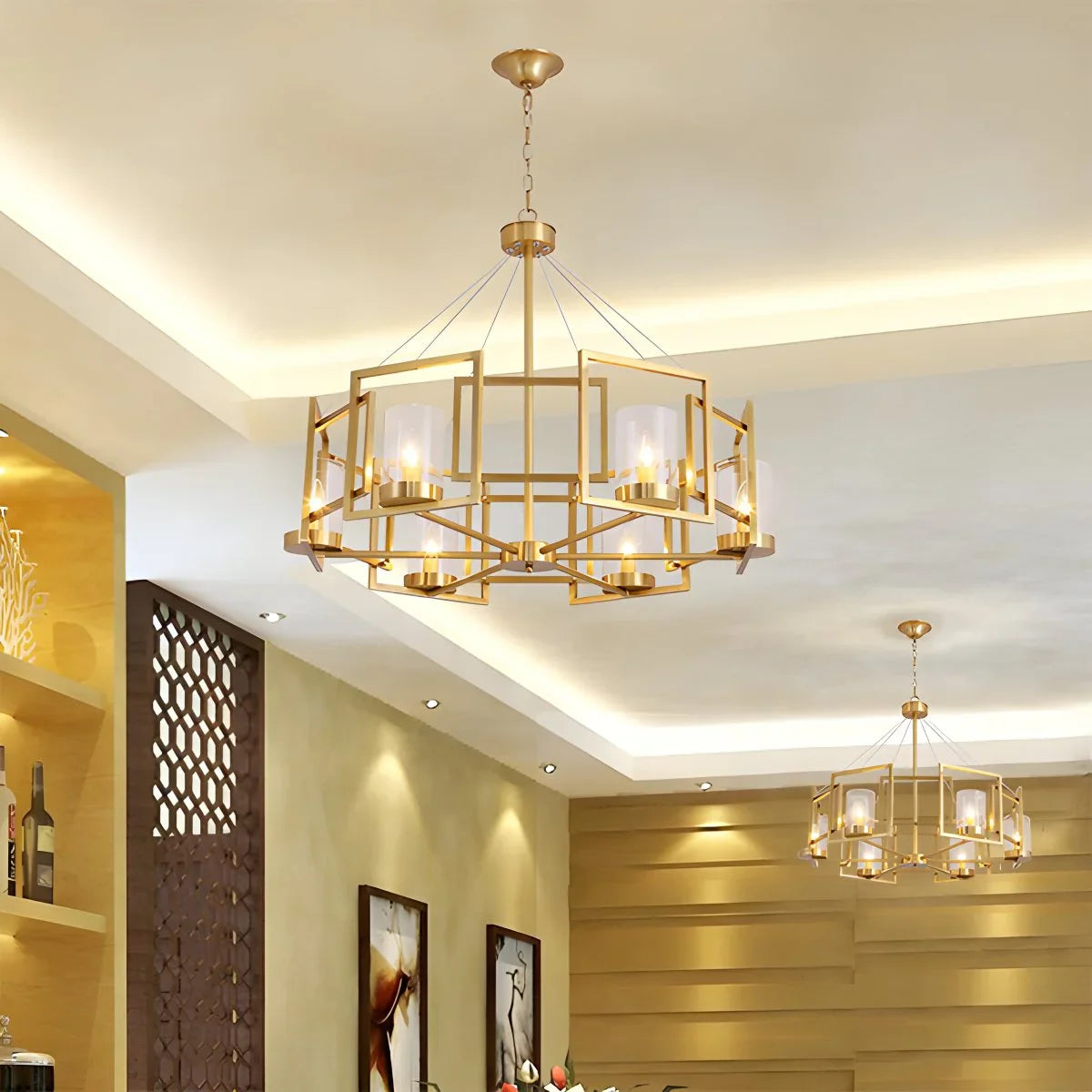 Feyran Modern Luxury All Copper Chandelier
