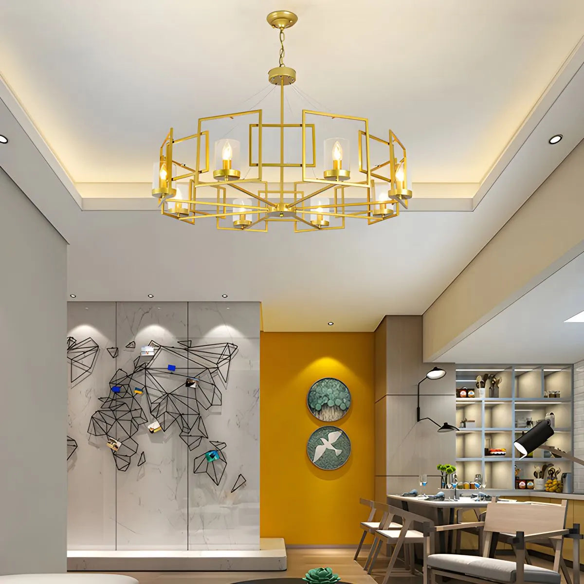 Feyran Modern Luxury All Copper Chandelier
