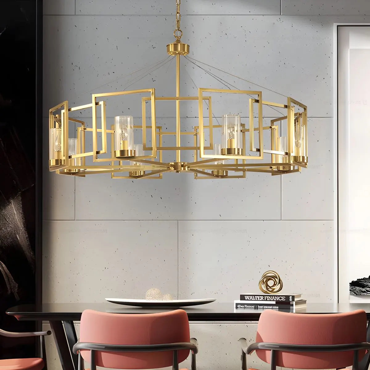 Feyran Modern Luxury All Copper Chandelier