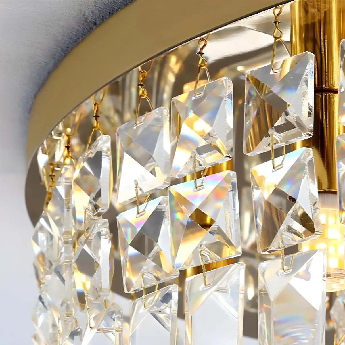 Feyran Modern Luxury Crystal Ceiling Light