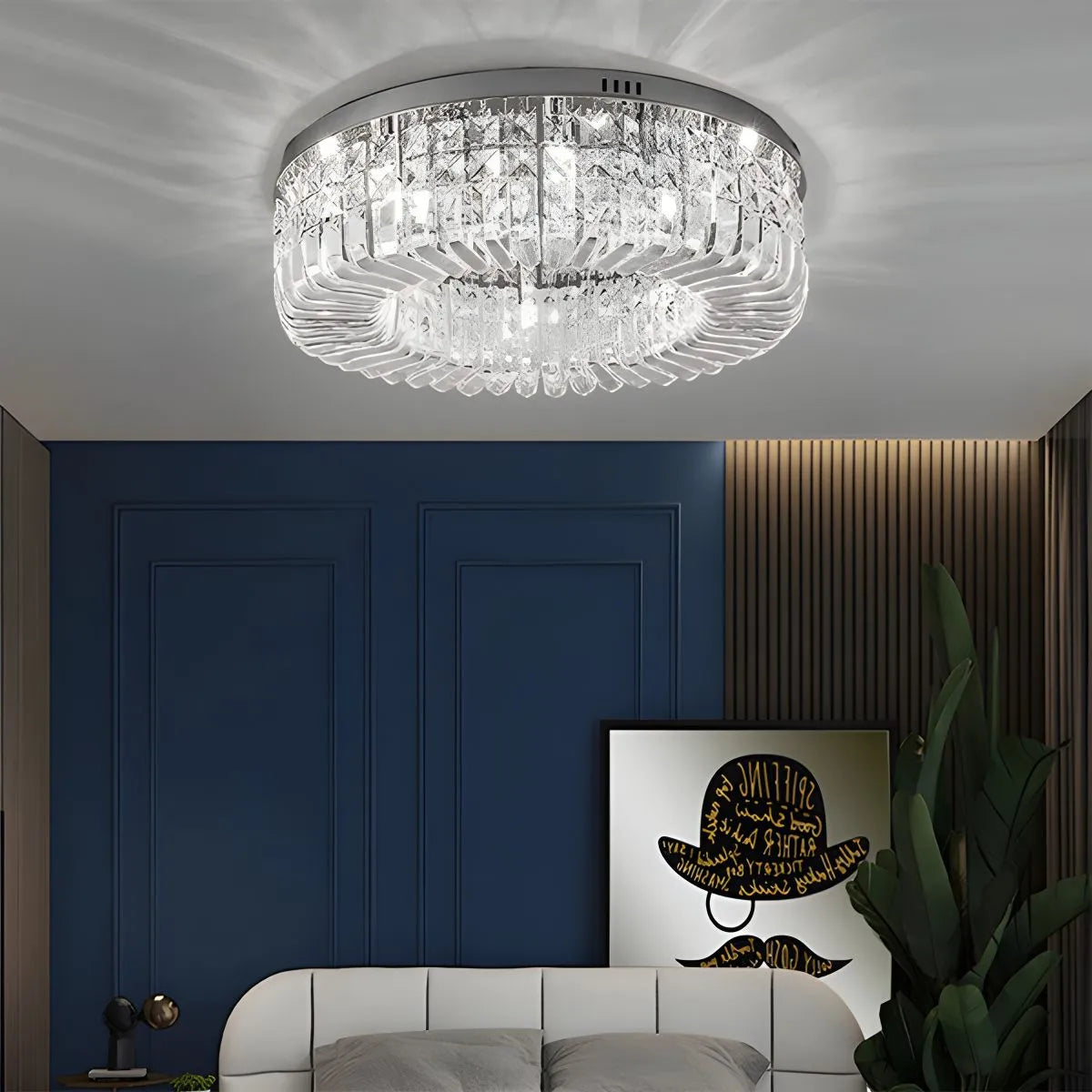Feyran Modern Luxury Crystal Ceiling Light