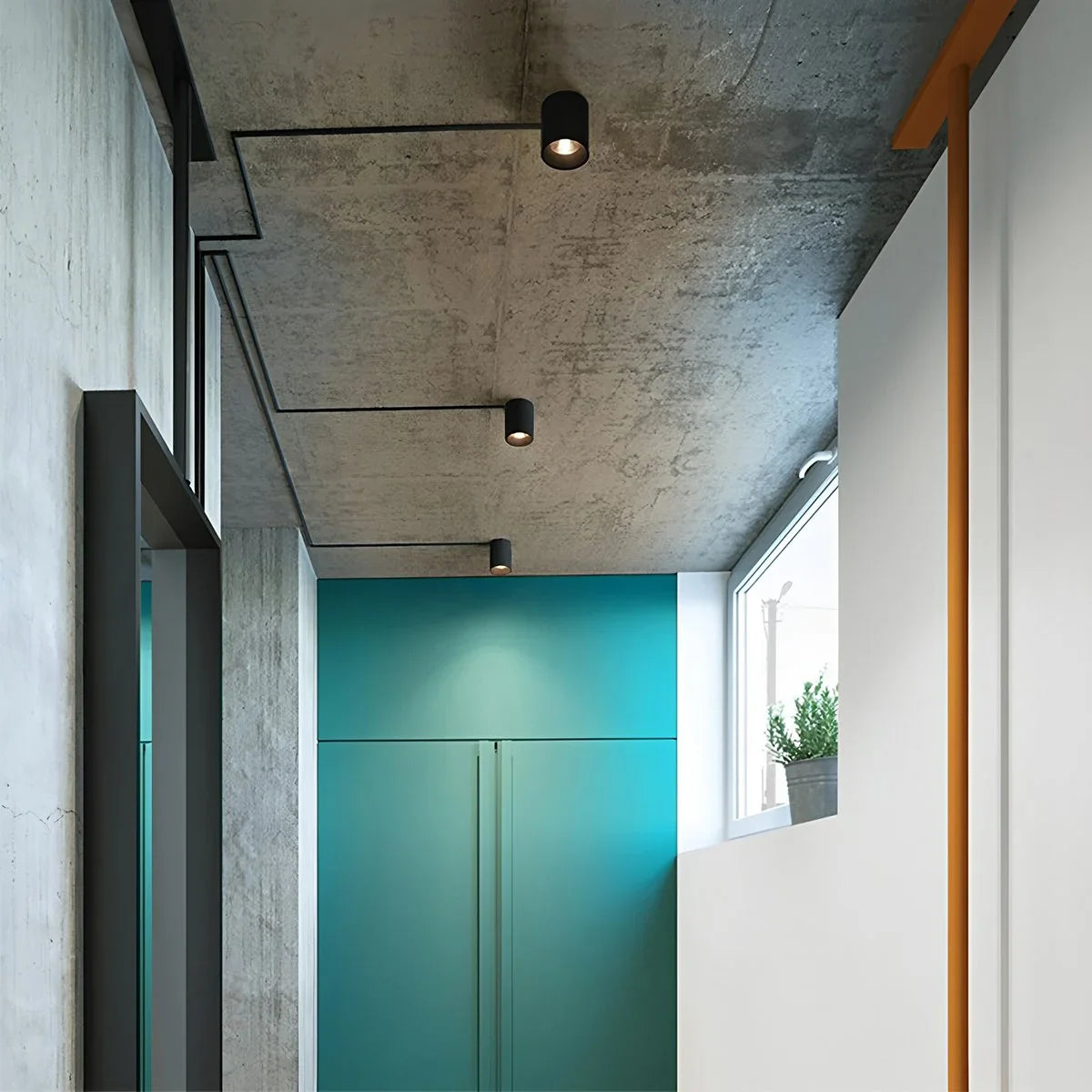 Feyran Modupoint Ceiling Spotlight Surface Mounted