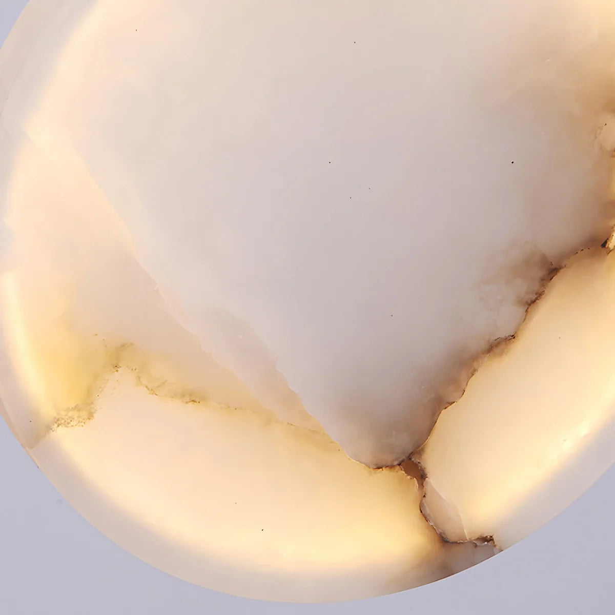 Feyran Moonshade Natural Alabaster Pendant Chandelier