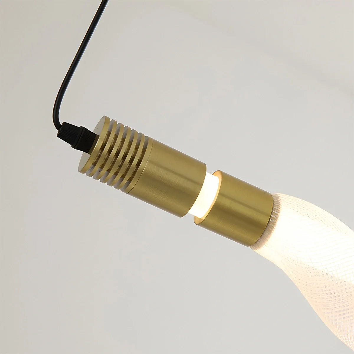 Feyran Nordic Art Twisted Mesh Pendant Light