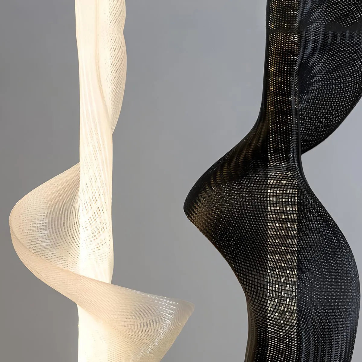 Feyran Nordic Art Twisted Mesh Pendant Light