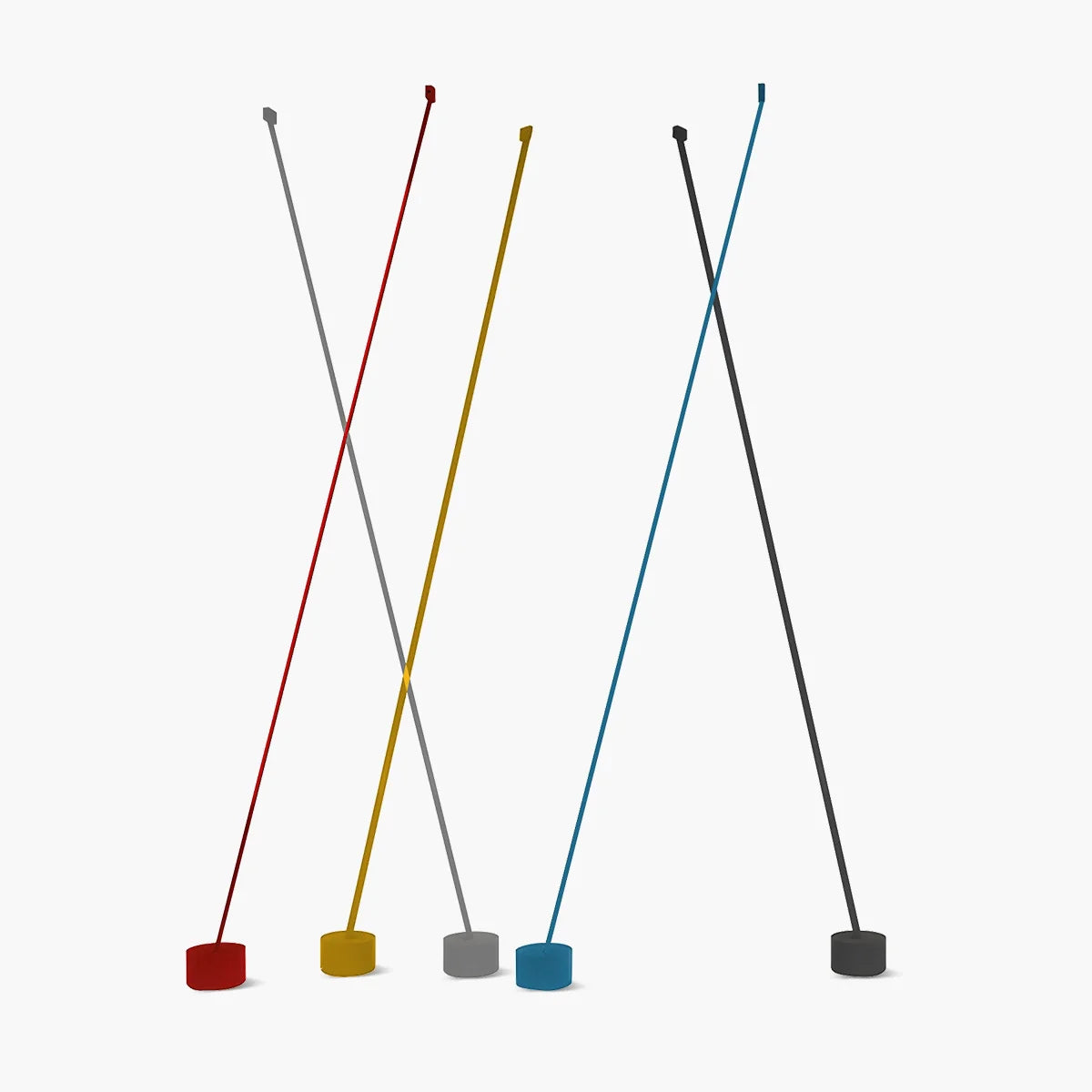 Feyran Nordic Canvas Background Wall Floor Lamp