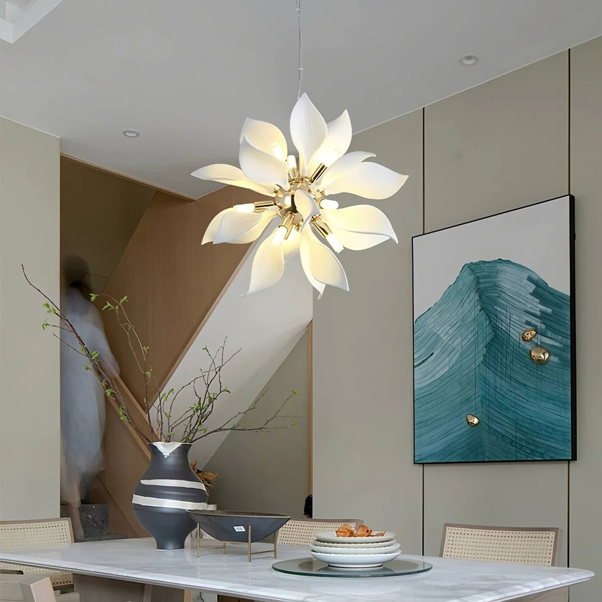 Feyran Nordic Creative Petal Pendant Light
