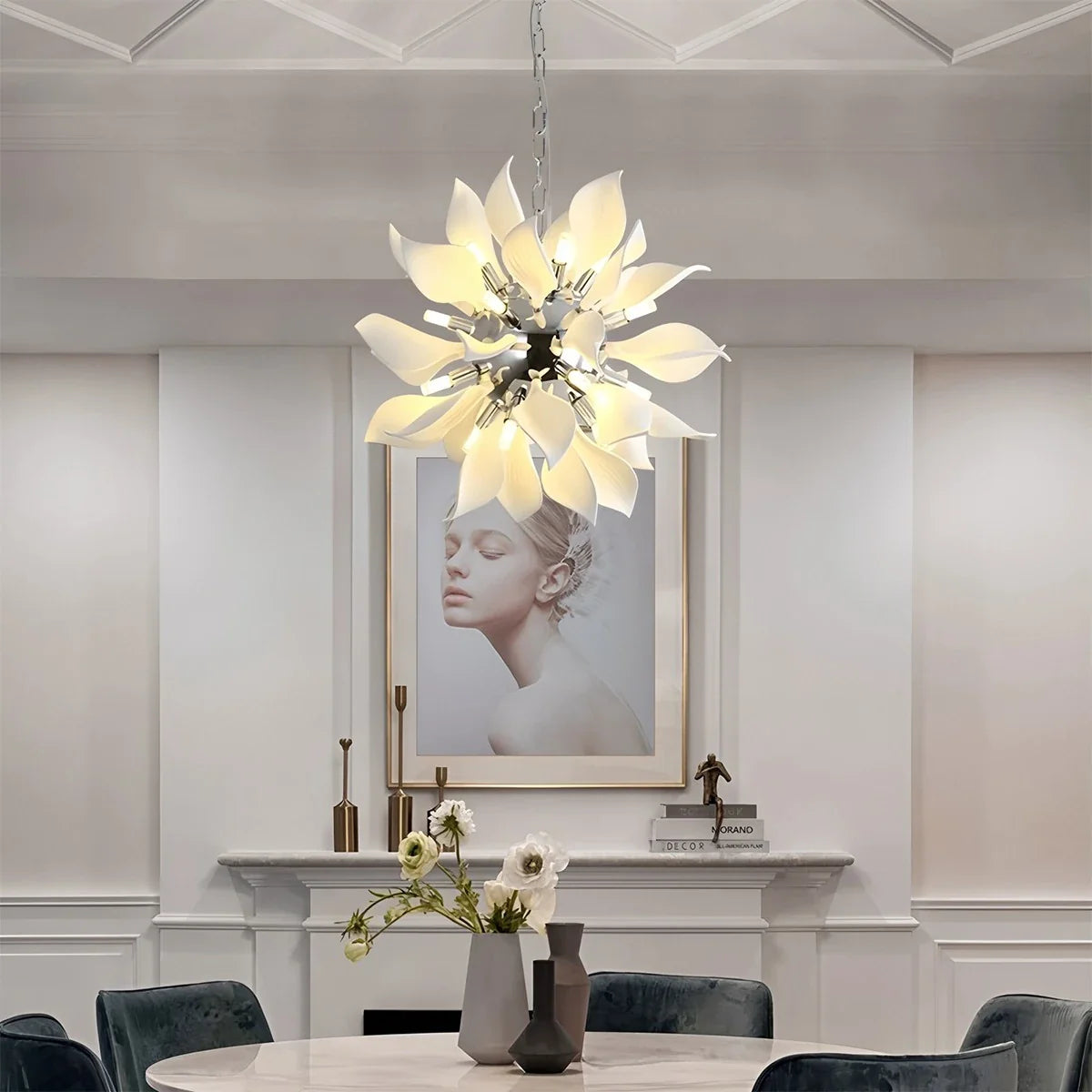 Feyran Nordic Creative Petal Pendant Light