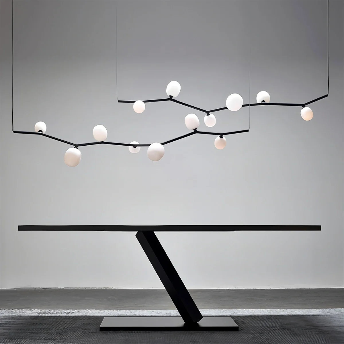 Feyran Nordic Creative Tree Branch Glass Chandelier