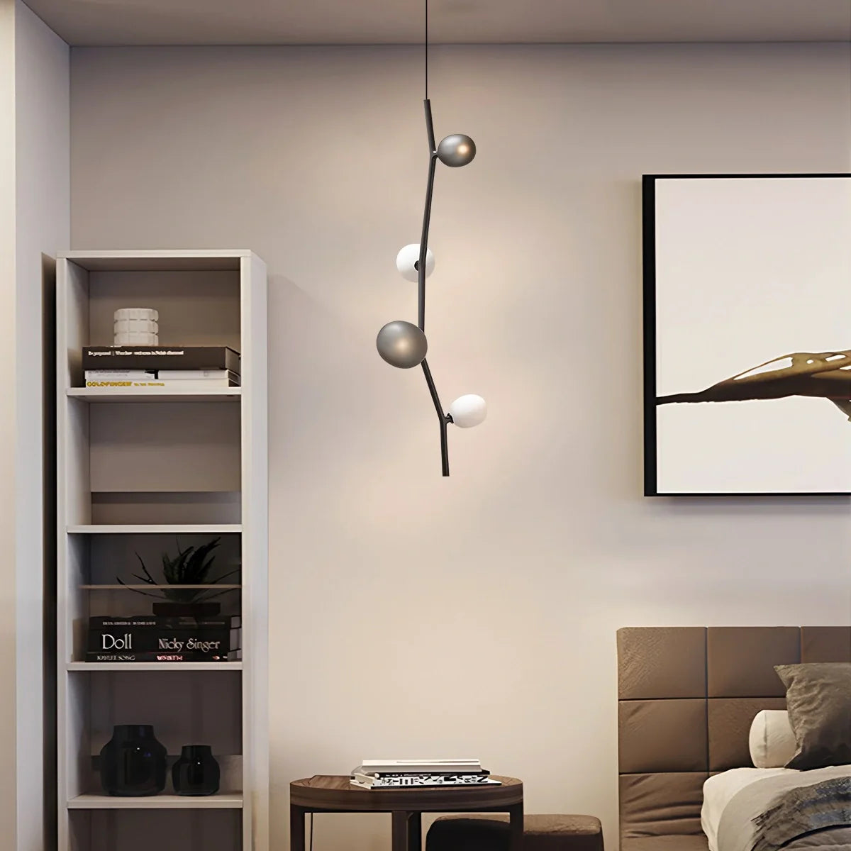 Feyran Nordic Creative Tree Branch Glass Chandelier