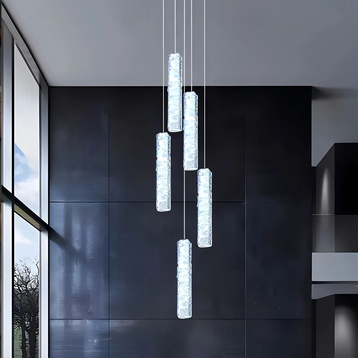 Feyran Nordic Crystal LED Chandelier