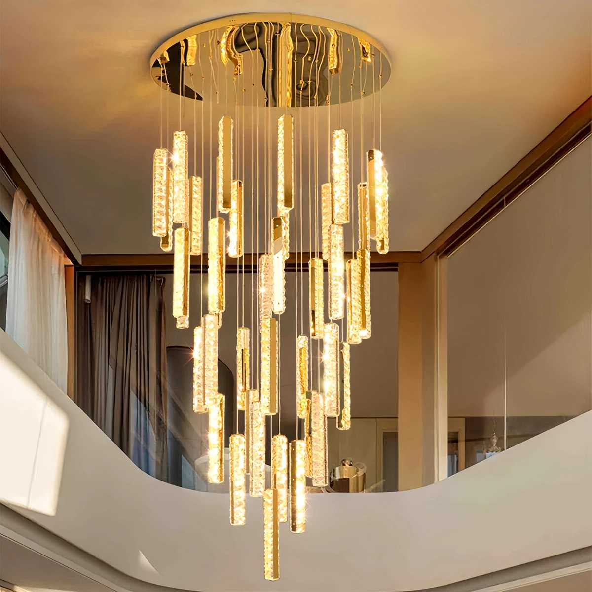 Feyran Nordic Crystal LED Chandelier