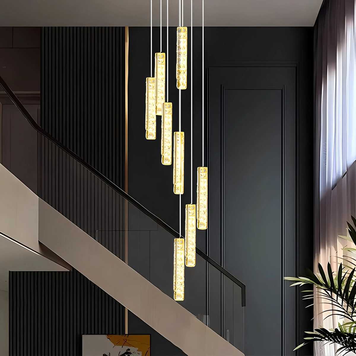 Feyran Nordic Crystal LED Chandelier