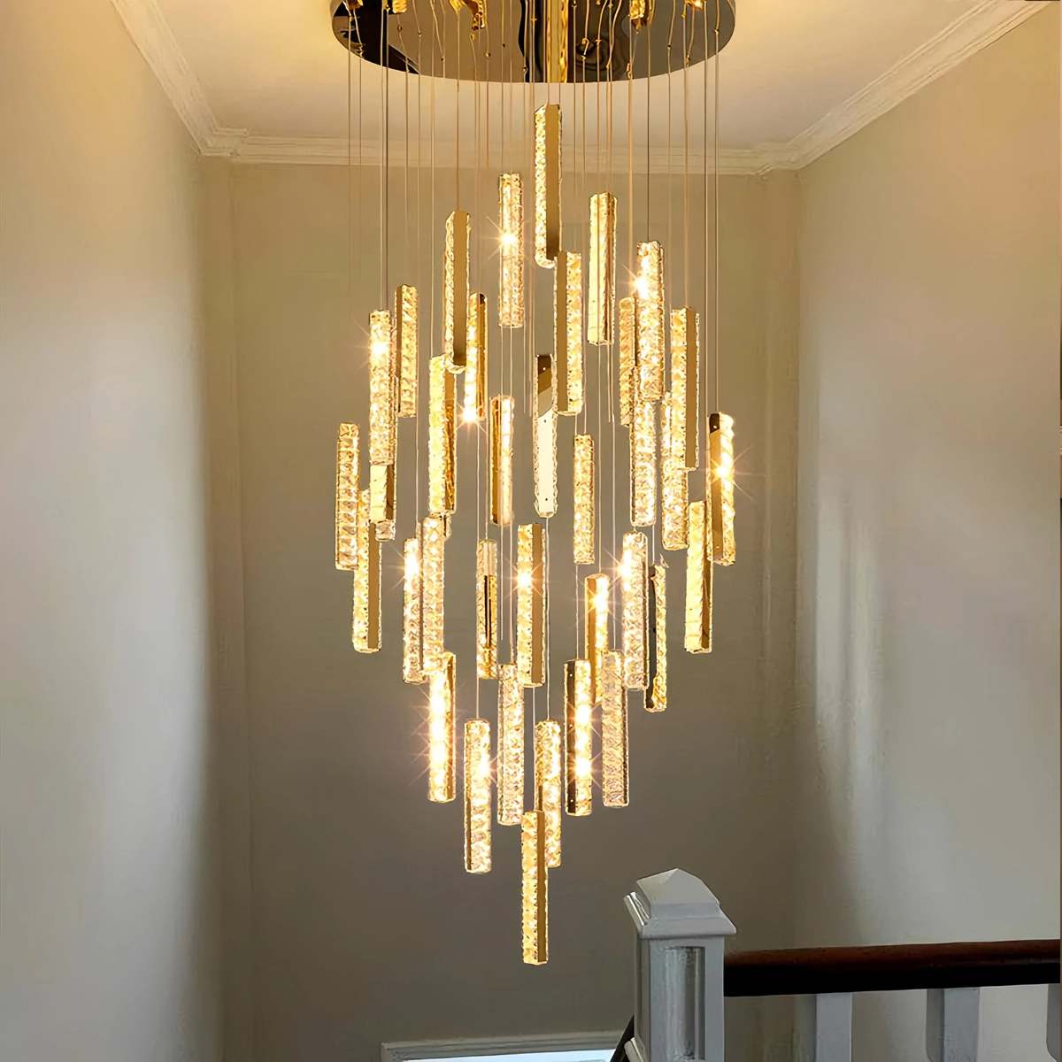 Feyran Nordic Crystal LED Chandelier