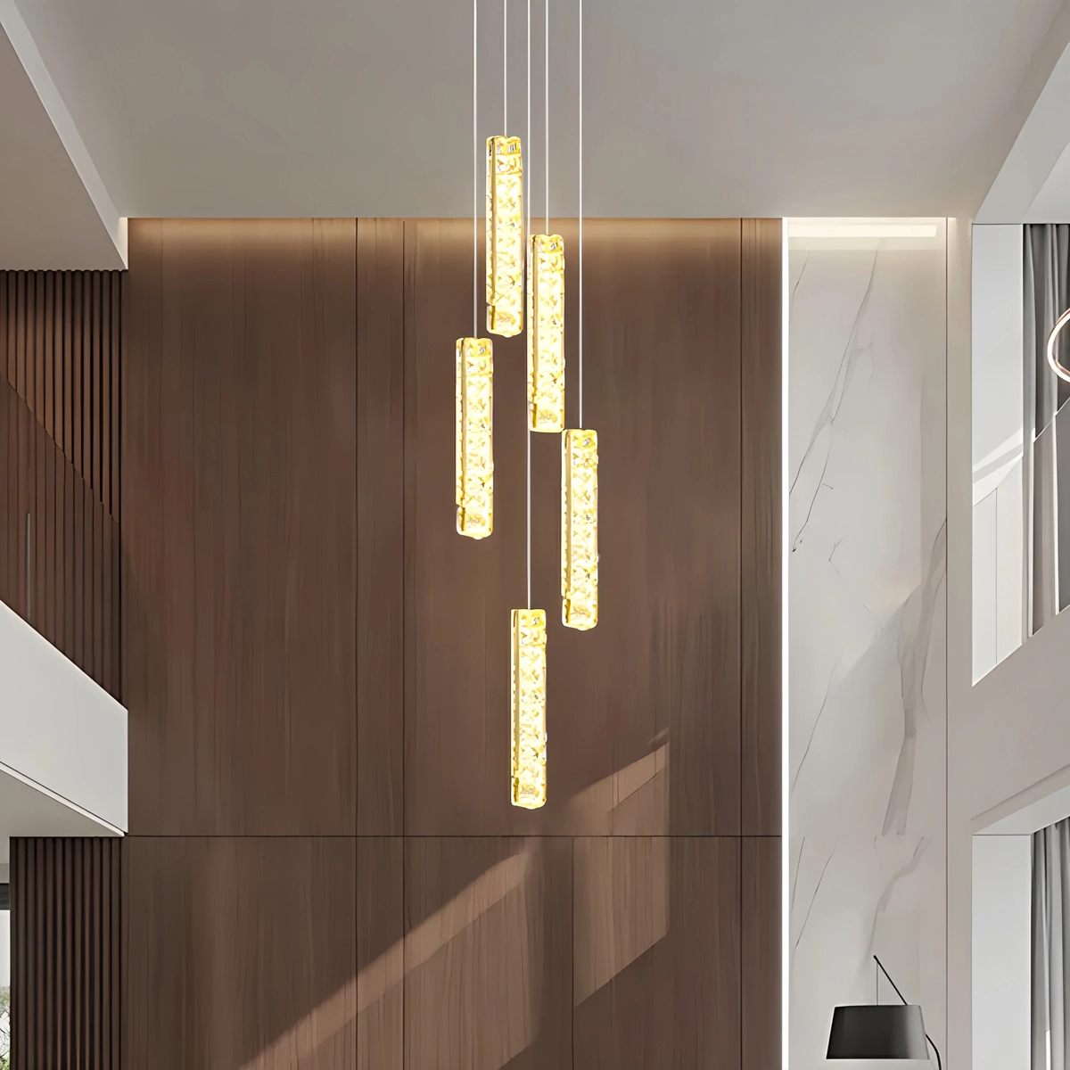 Feyran Nordic Crystal LED Chandelier