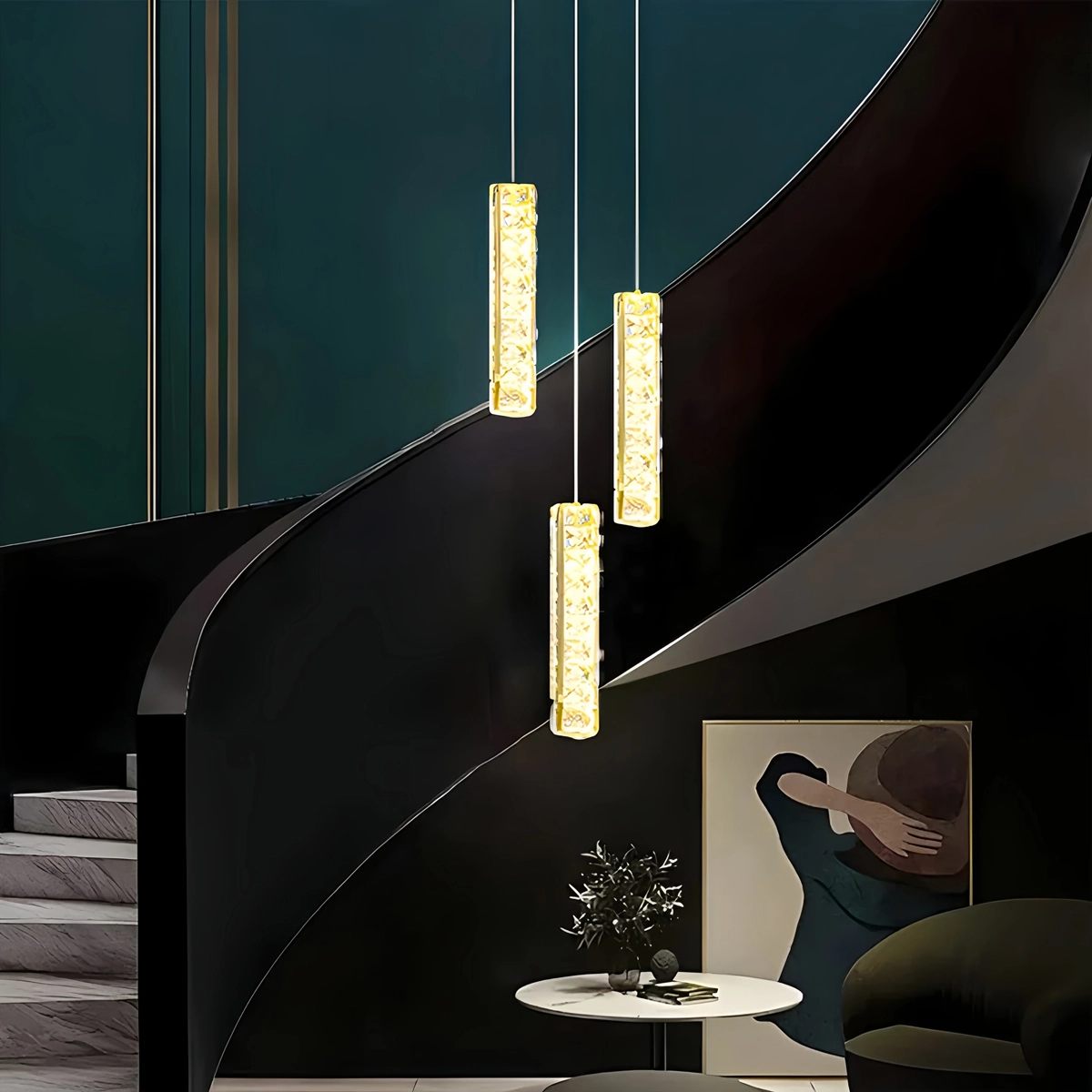 Feyran Nordic Crystal LED Chandelier