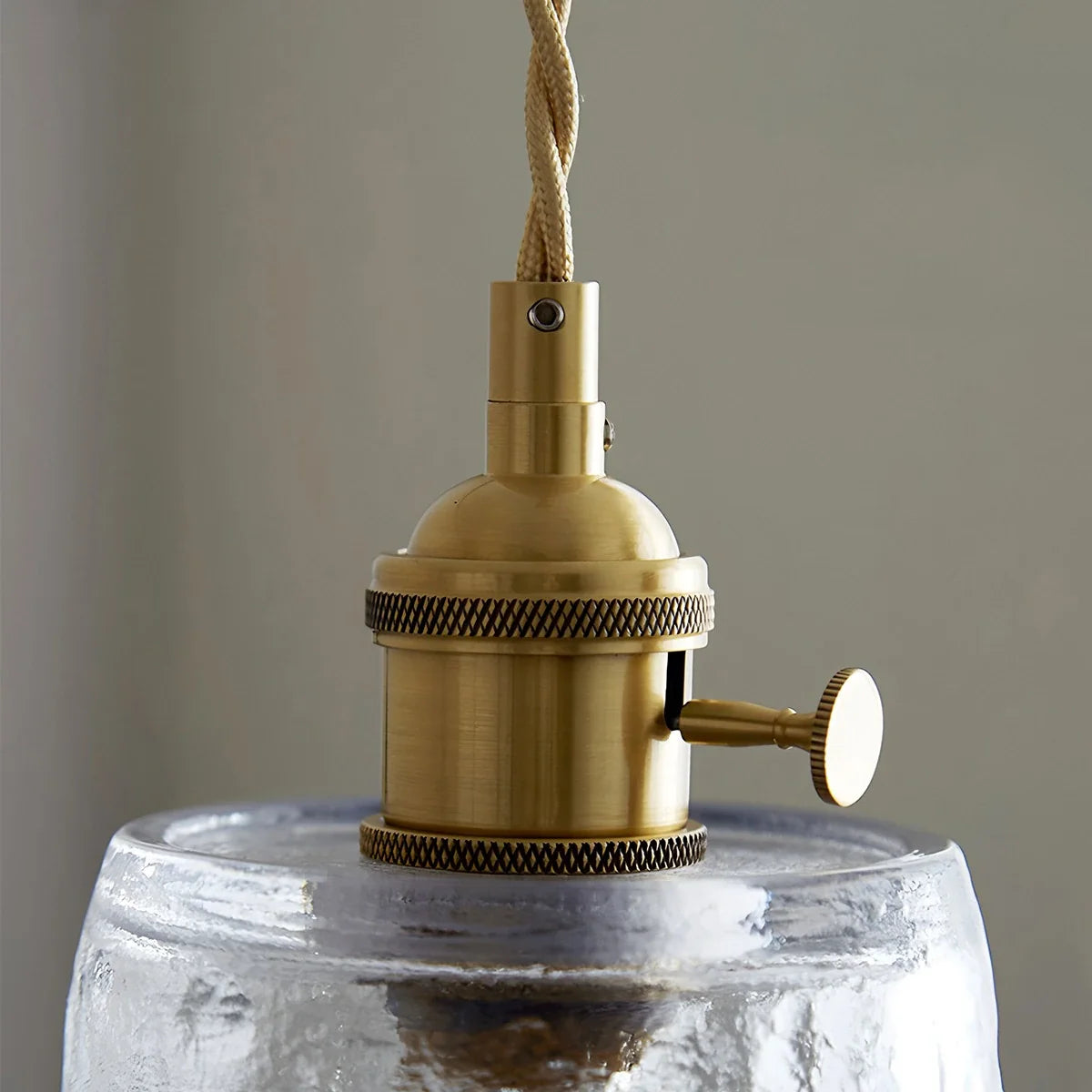 Feyran Nordic Cup Glass Pendant Lamp for Bedside
