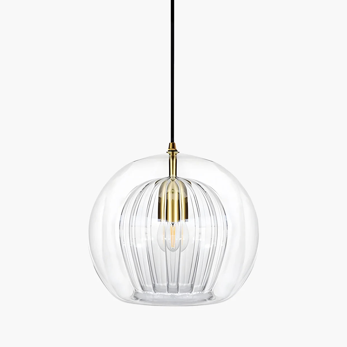 Feyran Nordic Glass Globe Pendant Light for Modern Interiors