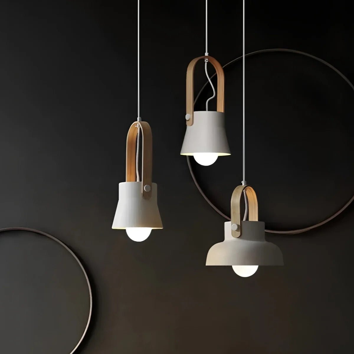 Feyran Nordic Macaron Pendant Light for Dining Room Kitchen