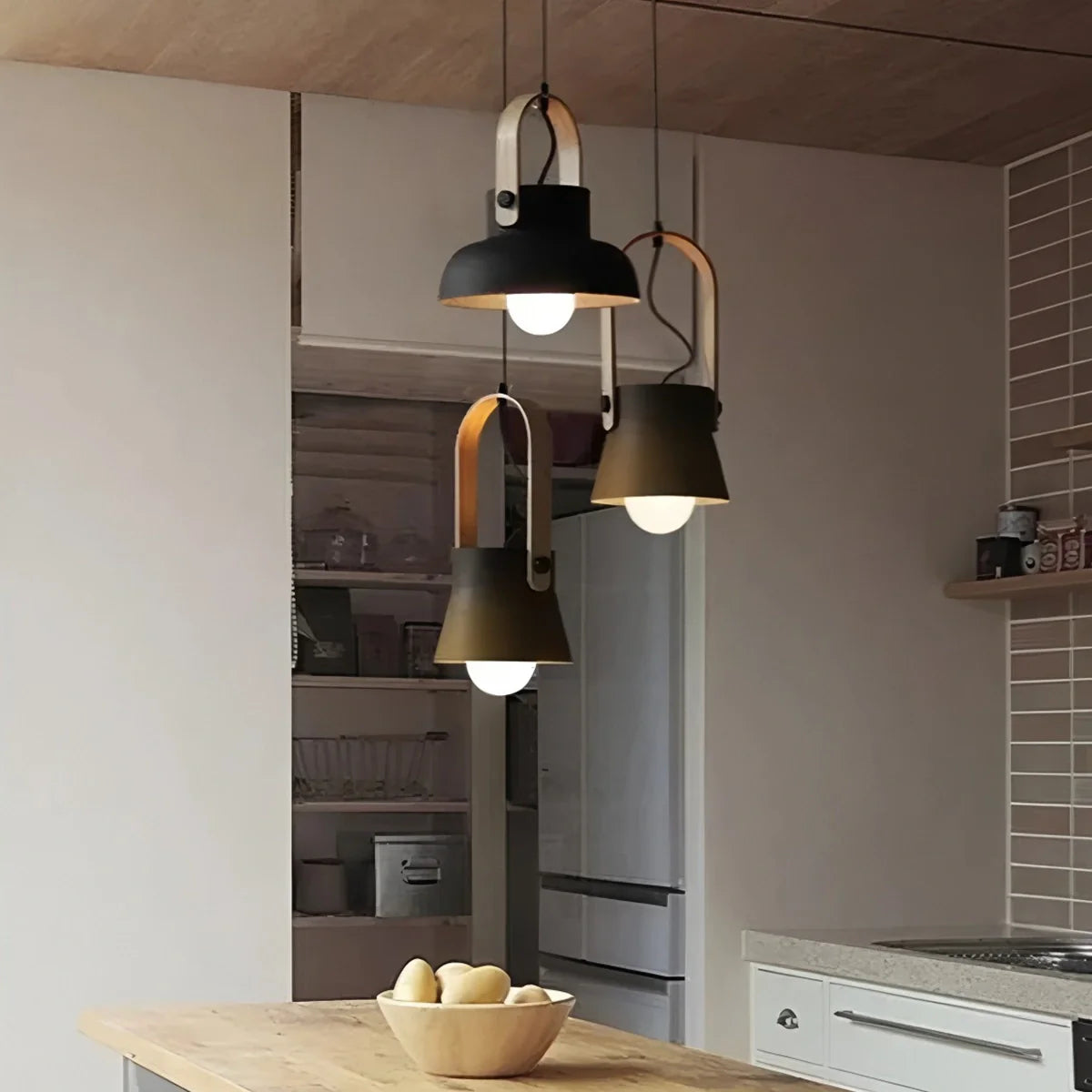 Feyran Nordic Macaron Pendant Light for Dining Room Kitchen