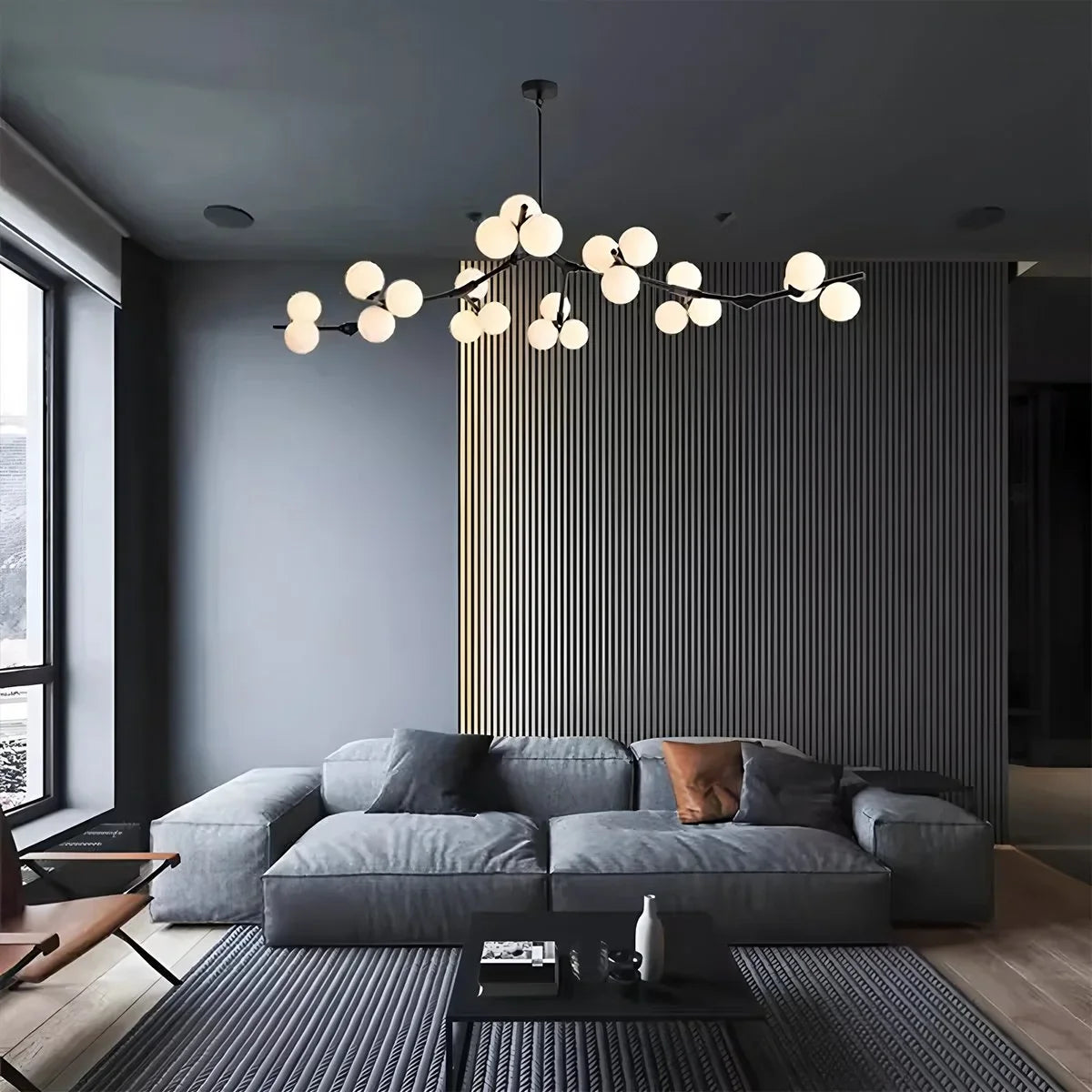 Feyran Nordic Magic Bean Chandelier for Dining Area