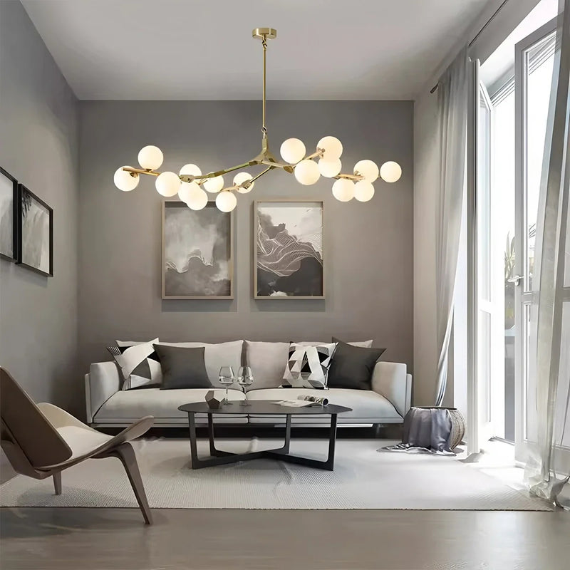 Feyran Nordic Magic Bean Chandelier for Dining Area