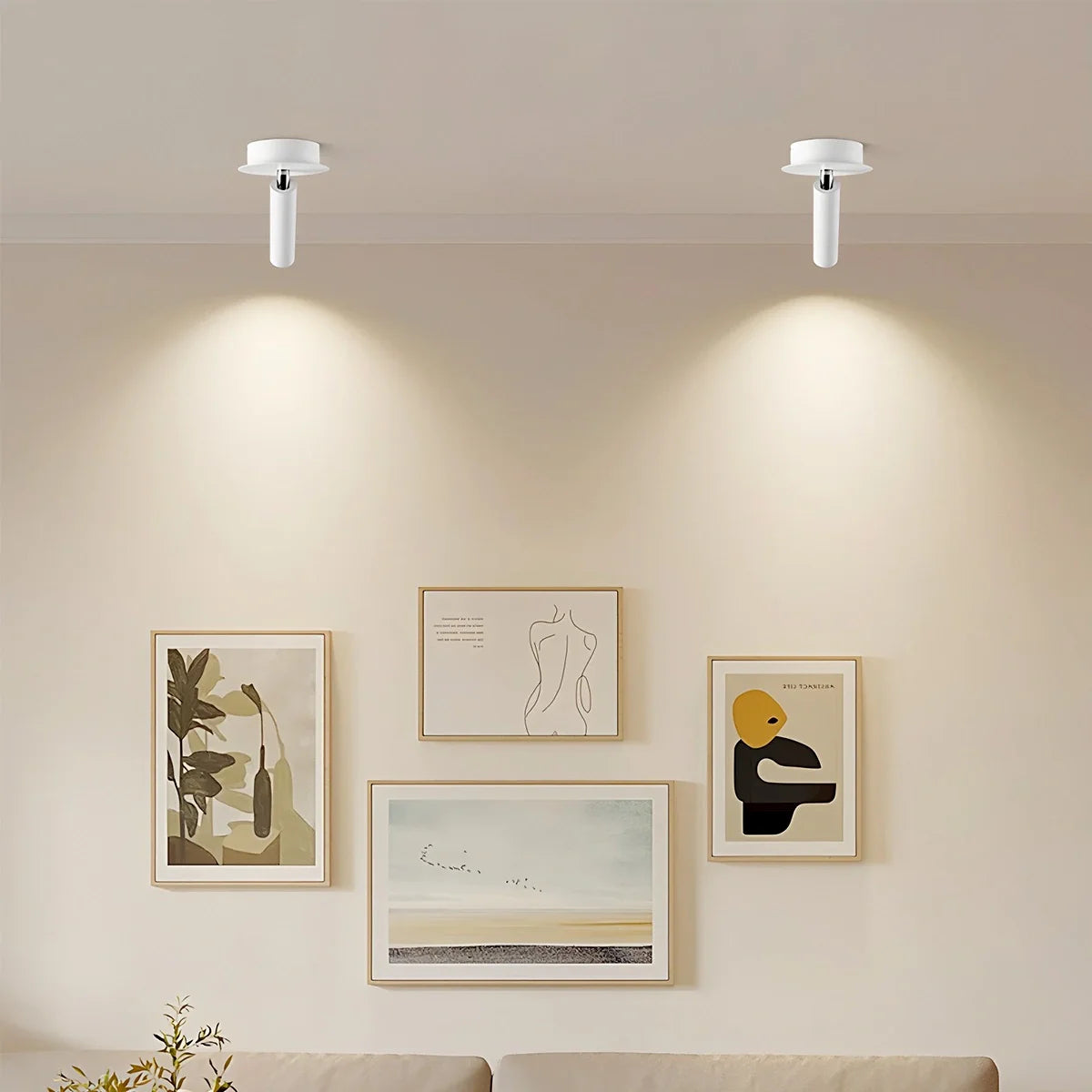 Feyran Nordic Minimalist Bedroom Sconce & Spotlight