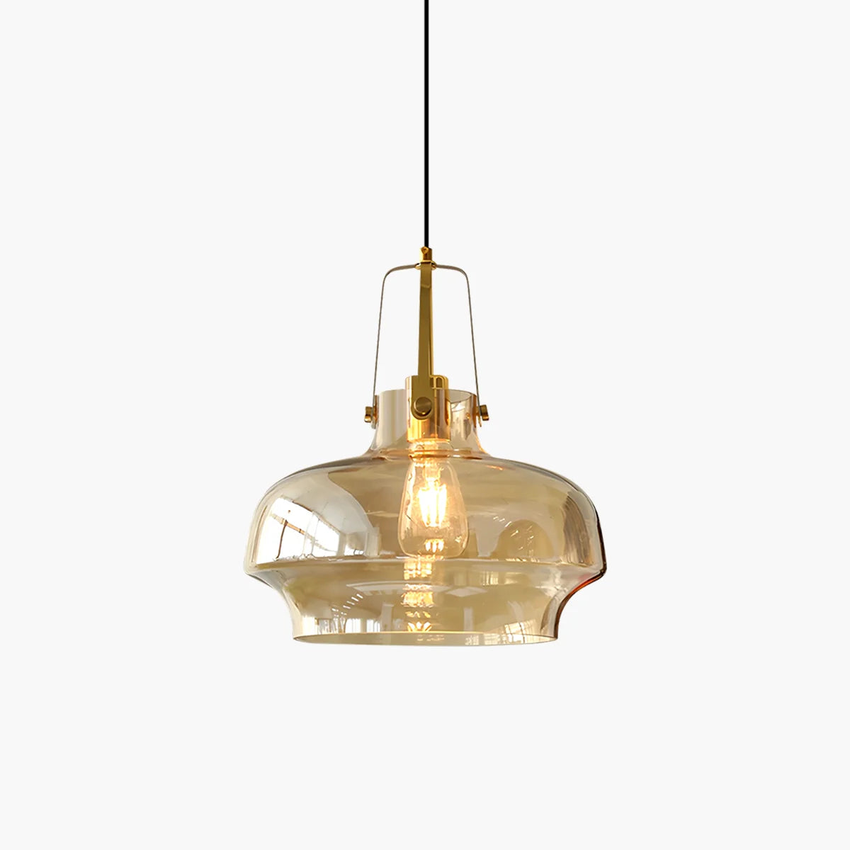 Feyran Nordic Minimalist Dining Room Glass Pendant Light