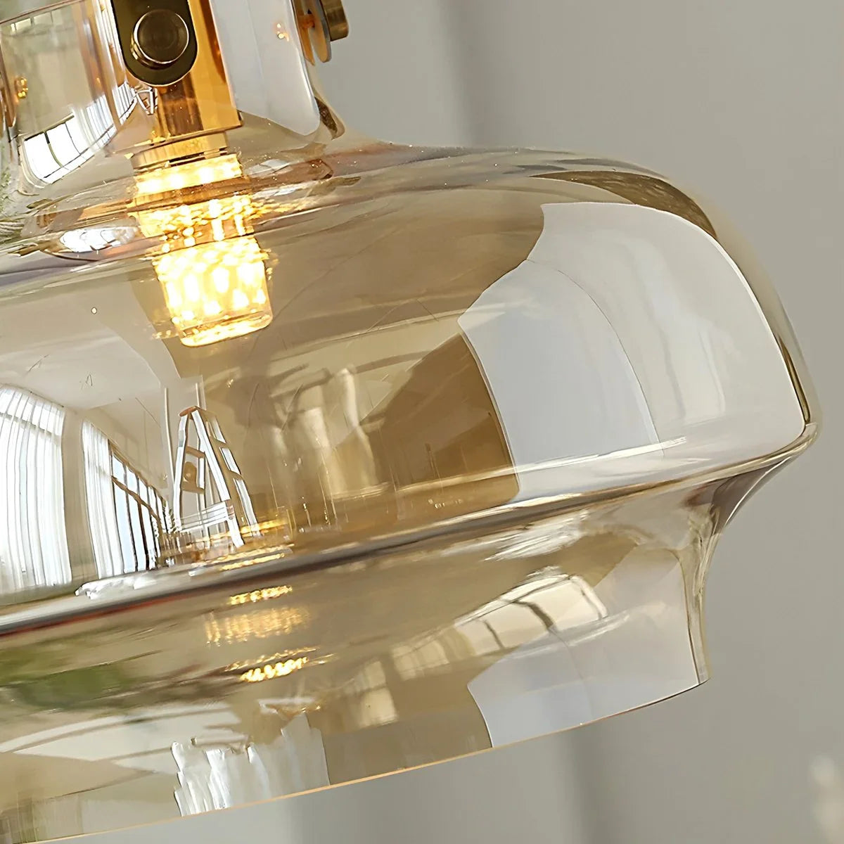 Feyran Nordic Minimalist Dining Room Glass Pendant Light